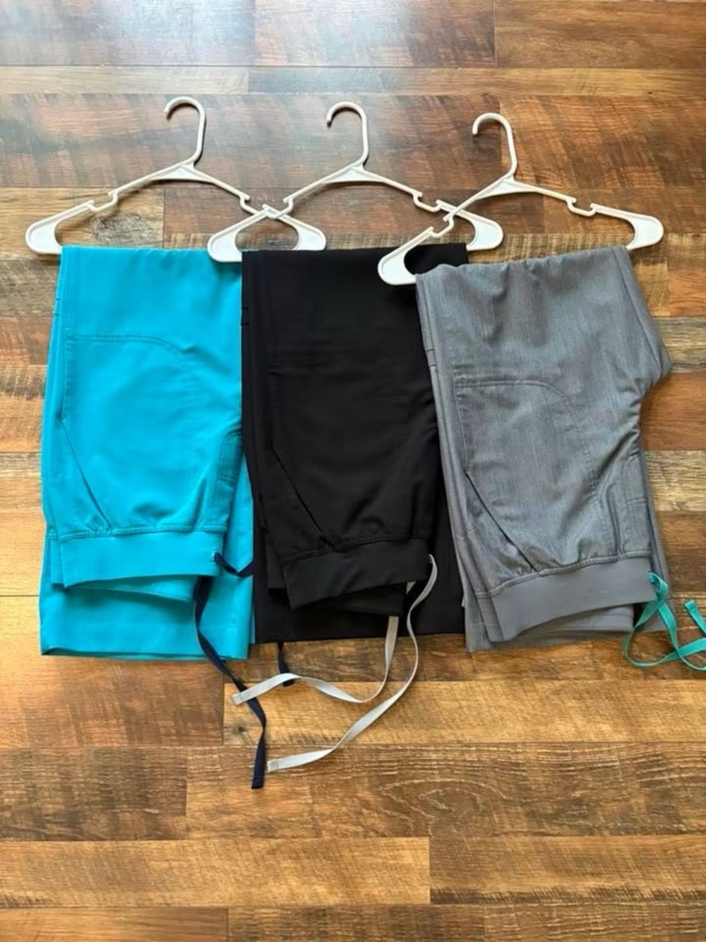Figs Boot Cut Scrub Pants - Teal, Black, Gray